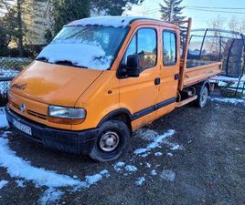 RENAULT MASTER RENAULT MASTER DOKA 7OS,KIPER 2.5 DIESEL GODZISZKA • OLX.PL