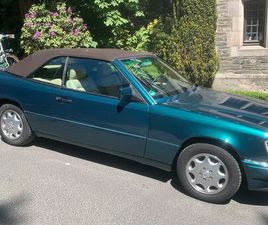 MERCEDES CLASSE E CABRIO MERCEDES W124, TOP REST. MAX. AUSSTATTUNG, KLIMA, AHK; OLDTIMER