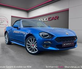 FIAT 124 SPIDER FIAT 124 SPIDER 1.4 MULTIAIR 140 CH LUSSO PLUS SIEGES CHAUFFANTS BOSE GARANTIE 12 MOIS