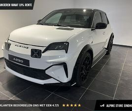 ALPINE A290 ALPINE A290 GTS 52 KWH PACK DRIVING | DEVIALET AUDIO | NAPPA LEER | APPLECARPLAY & ANDROIDAUTO.