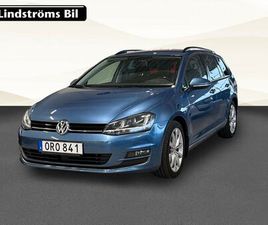 VOLKSWAGEN GOLF VARIANT SPORTSCOMBI 2.0 TDI 4 MOTION MANUELL VHJUL