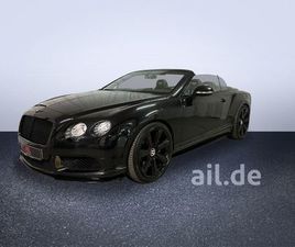 BENTLEY CONTINENTAL GTC BENTLEY CONTINENTAL GTC V8S BLACK LINE