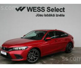 HONDA CIVIC, CENA 37 100 €. HONDA CIVIC HYBRID ADVANCE E-CVT/2025.G. ATPAKAĻSKATA MONITORS NAVIGĀCIJA - SLUDINĀJUMI