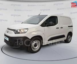 FIAT DOBLO CARGO III GENERATION2 FOURGON M 800KG ELECTRIQUE 100 KW BATTERIE 50 KWH