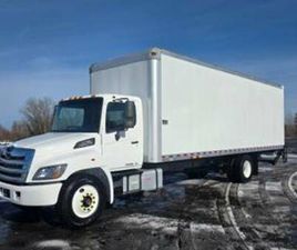 2016 HINO 268 BOX TRUCK 28 FOOT