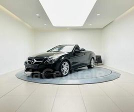 MERCEDES CLASSE E CABRIO E 350 IV GENERATION2 CABRIOLET 350 BLUETEC FASCINATION 9G-TRONIC