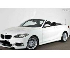 BMW SERIE 2 CABRIOLET 225 RARE BMW SÉRIE 2 DIESEL CABRIOLET 225CV