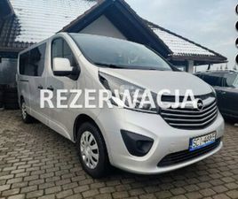 OPEL VIVARO II KRAJOWY + SERWISOWANY + 9 OSÓB + F-RA VAT