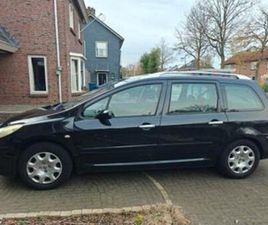 PEUGEOT 307 SW **MOET WEG** PEUGEOT 307 1.6 16V XR BREAK 2006 ZWART — PEUGEOT — MARKTPLAATS