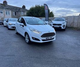 FORD FIESTA 1.0T ECOBOOST ZETEC HATCHBACK 5DR PETROL MANUAL EURO 6 (START/STOP) (100 PS)