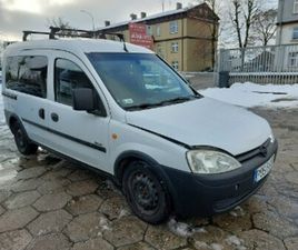 OPEL COMBO II 1,6 BENZYNA LPG 87 KM ZAREJESTROWANY