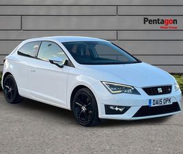USED SEAT LEON 2015 2.0 TDI CR FR SPORT COUPE 3DR DIESEL DSG EURO 5 (S/S) (184 PS)