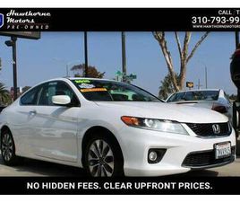 2015 *HONDA* *ACCORD COUPE *2DR I4 CVT LX-S* WHITE ORCH