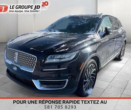 LINCOLN NAUTILUS 2019 ULTRA TI