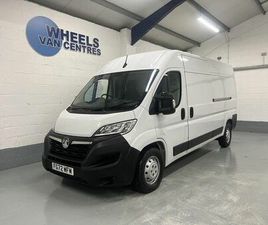 VAUXHALL MOVANO 2.2 CDTI 3500 BITURBO DYNAMIC FWD L3 H2 EURO 6 (START/STOP) 5DR