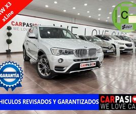 BMW X3 XDRIVE 20I CERTIFICACIÓN DEL VEHÍCULO