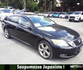 307HV / GRS191 GS350 / FACELIFT / PASSIONATE BLACK SPECIAL EDITION 1OF500 / TODELLA TYYLIKÄS ISO LEXUS ERIKOISSISUSTALLA