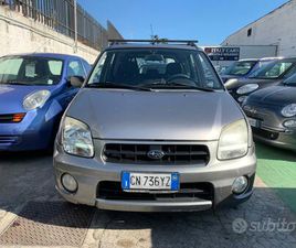 SUBARU JUSTY SUBARU JUSTY G3X 1.3 16V 5P.4X4