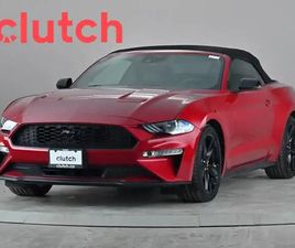 FORD MUSTANG CABRIO 2021 FORD MUSTANG ECOBOOST CONVERTIBLE W/ APPLE CARPLAY, HEATED