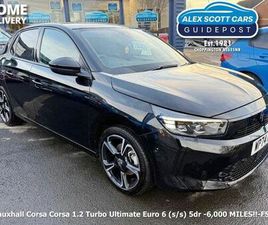 VAUXHALL CORSA CORSA 1.2 TURBO ULTIMATE EURO 6 (START/STOP) 5DR HATCHBACK 1.2 MANUAL PETROL