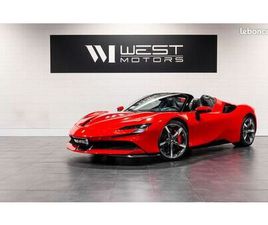 FERRARI SF90 STRADALE SPIDER SPIDER 1°MAIN FRANÇAISE ? CARBONE LIFT C