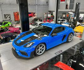 PORSCHE 718 CAYMAN GT4 RS GT4 RS 4.0 500 WEISSACH ? BLEU REQUIN PP