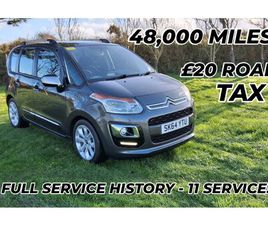 CITROEN C3 PICASSO 2014 (64) - 1.6 HDI 8V SELECTION 5DR