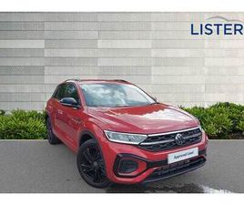 VOLKSWAGEN T-ROC 2025 VOLKSWAGEN T-ROC 1.5 TSI R-LINE 5DR DSG SUV PETROL AUTOMATIC