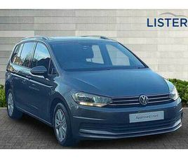 VOLKSWAGEN TOURAN 2019 VOLKSWAGEN TOURAN 1.5 TSI EVO SE FAMILY 5DR PEOPLE CARRIER PETROL MANUAL