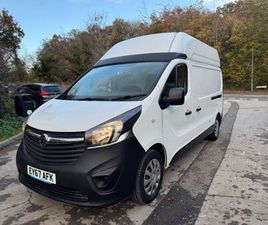 VAUXHALL VIVARO VAUXHALL, VIVARO, PANEL VAN, 2017, MANUAL, 1598 (CC)
