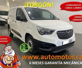 OPEL COMBO 1.5 TD 75KW 100CV SELECT L H1 1000KG