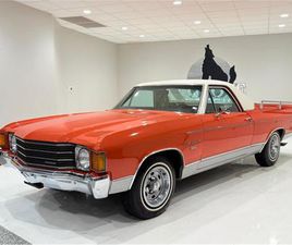 1972 CHEVROLET EL CAMINO FOR SALE