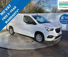 2023 VAUXHALL COMBO 2300 1.5 TURBO D 100PS H1 PRO VAN PANEL VAN DIESEL MANUAL