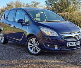 VAUXHALL MERIVA 2017 VAUXHALL MERIVA 1.4I 16V SE