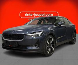 POLESTAR 2 LONG RANGE DUAL MOTOR 78KWH 300KW - ILMASTOIDUT ETUISTUIMET, PILOT&PLUS PAKETIT, ADAPTIIVINEN VAKIONOPEUDENSÄÄDIN, HARMAN&KARDON, NAHKAVERHOILU, LASI