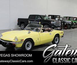 TRIUMPH SPITFIRE CABRIOLET 1974 TRIUMPH SPITFIRE 1500