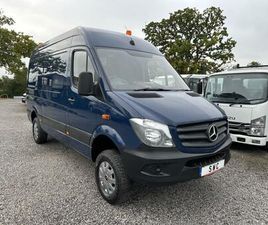 MERCEDES-BENZ SPRINTER 4X4 MWB HIGH ROOF WORKSHOP VAN 2017