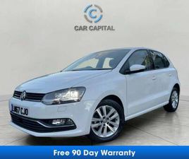 VOLKSWAGEN POLO 2017 VOLKSWAGEN POLO 1.2 TSI BLUEMOTION TECH MATCH EDITION DSG EURO 6 (START/STOP) 5DR HATCHBACK PETROL ...
