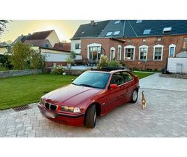 BMW 316I COMPACT FALTDACH SIERRAROT 77T KM