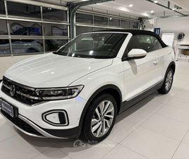 VOLKSWAGEN T-ROC CABRIOLET - T-ROC CABRIOLET 1.0 TSI STYLE 110CV