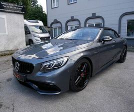 MERCEDES-BENZ S 63 AMG 4MATIC CABRIO HUD KEYGO BURM SPUR360KAM