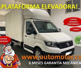 VOLKSWAGEN CRAFTER VOLKSWAGEN CRAFTER CRAFTER CH. CB. 2.0TDI SCR RWD 35 BL L4 103KW