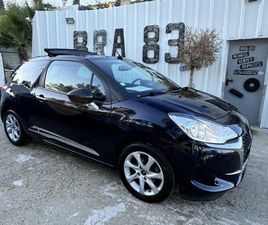 DS DS3 CABRIO 1.2I PURETECH 12V S&S - 110 CABRIOLET SO CHIC PHASE 3