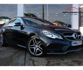 2013 MERCEDES-BENZ E CLASS 2.0 E200 AMG SPORT COUPE 2DR PETROL G-TRONIC+ EURO 6 (START/STOP) (184 PS) CO...