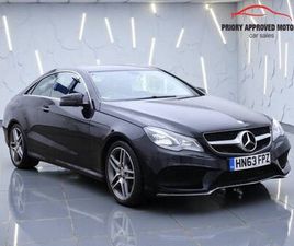 MERCEDES CLASSE E COUPE E 200 2013 MERCEDES-BENZ E CLASS E200 AMG SPORT 2DR 7G-TRONIC COUPE PETROL AUTOMATIC