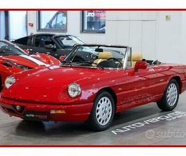 ALFA ROMEO SPIDER 2.0I ITALIANA - TARGA ORIGINAL
