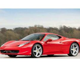 FERRARI 458 ITALIA LOT 119 2010 FERRARI 458 ITALIA COUPÉ - 1,300 MILES FROM NEW VENTE AUX ENCHÈRES