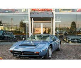 MASERATI MERAK 1977 MASERATI MERAK BLEU MANUEL, 5 VITESSES CONDUITE À GA...