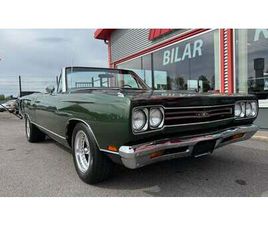 1969 PLYMOUTH GTX VERT MANUEL, 4 VITESSES CONDUITE À GAUC...