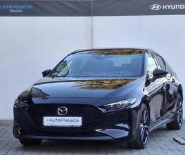 MAZDA 3 HATCHBACK 2.0 E-SKYACTIV HOMURA (AUTOMATA) / ÚJSZERŰ ÁLLAPOT / GYÁRI FÉNYEZÉS / 186 LE / HEAD-UP / MILD-HYBRID